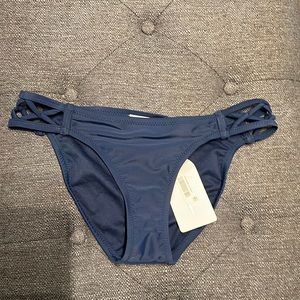 Jessica Simpson navy bikini bottom NWT
